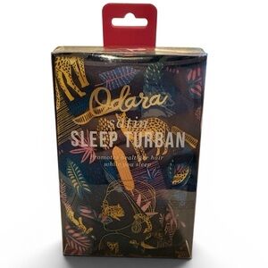 Ara Satin Sleep Turban - Navy Floral